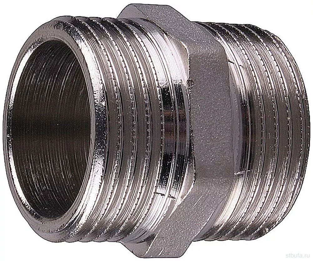 Ниппель хромированный 3/4" ш/ш TIM (10/170)