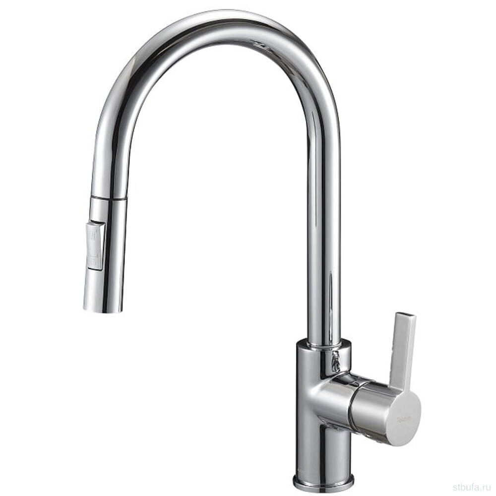 Смеситель GLAUF для кухни ZDN4-A167 хром, крепление с двумя винтами (в кор.10)