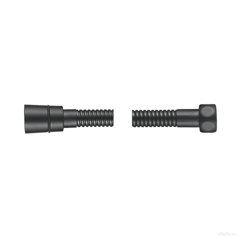 Шланг для душа LEDEME L46B-12 120 см, труба из EPDM гайка-конус латунь,защ. от разрыва, черный (50)