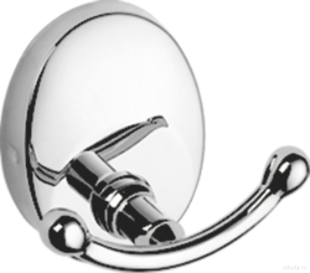 Крючок 2-ой LEDEME L3305-2, хром (1)