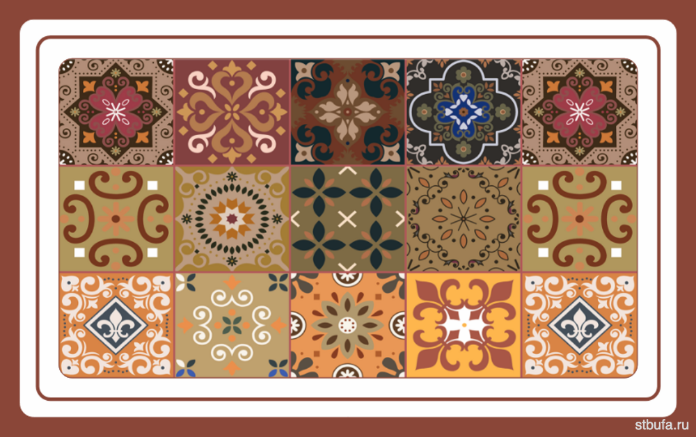 Коврик Dekorelle РЕЛАКС RT081-B, разм. 50x80см (диатомитовый)